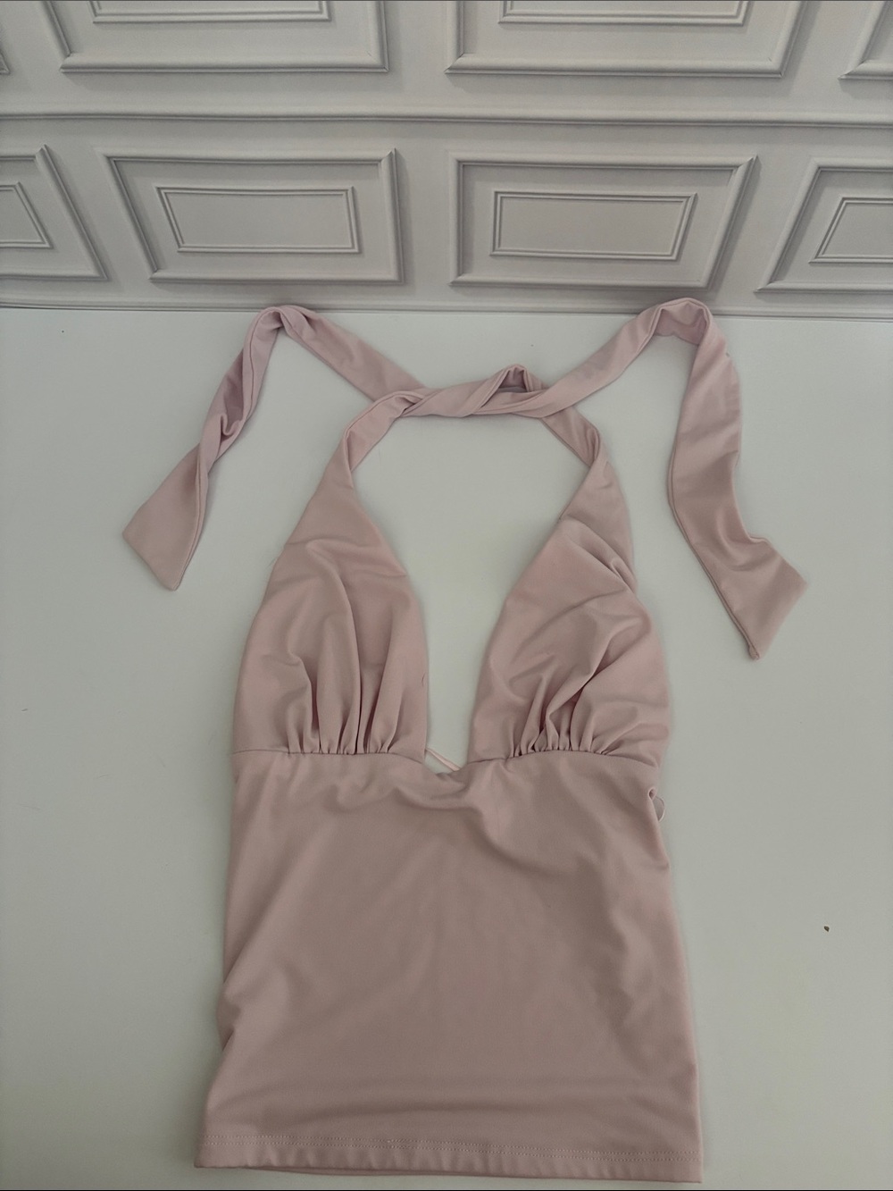 Women’s Garage Pink Halter Top size XXS